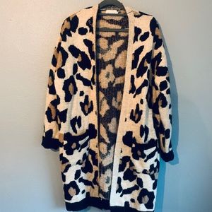 Leopard Cardigan